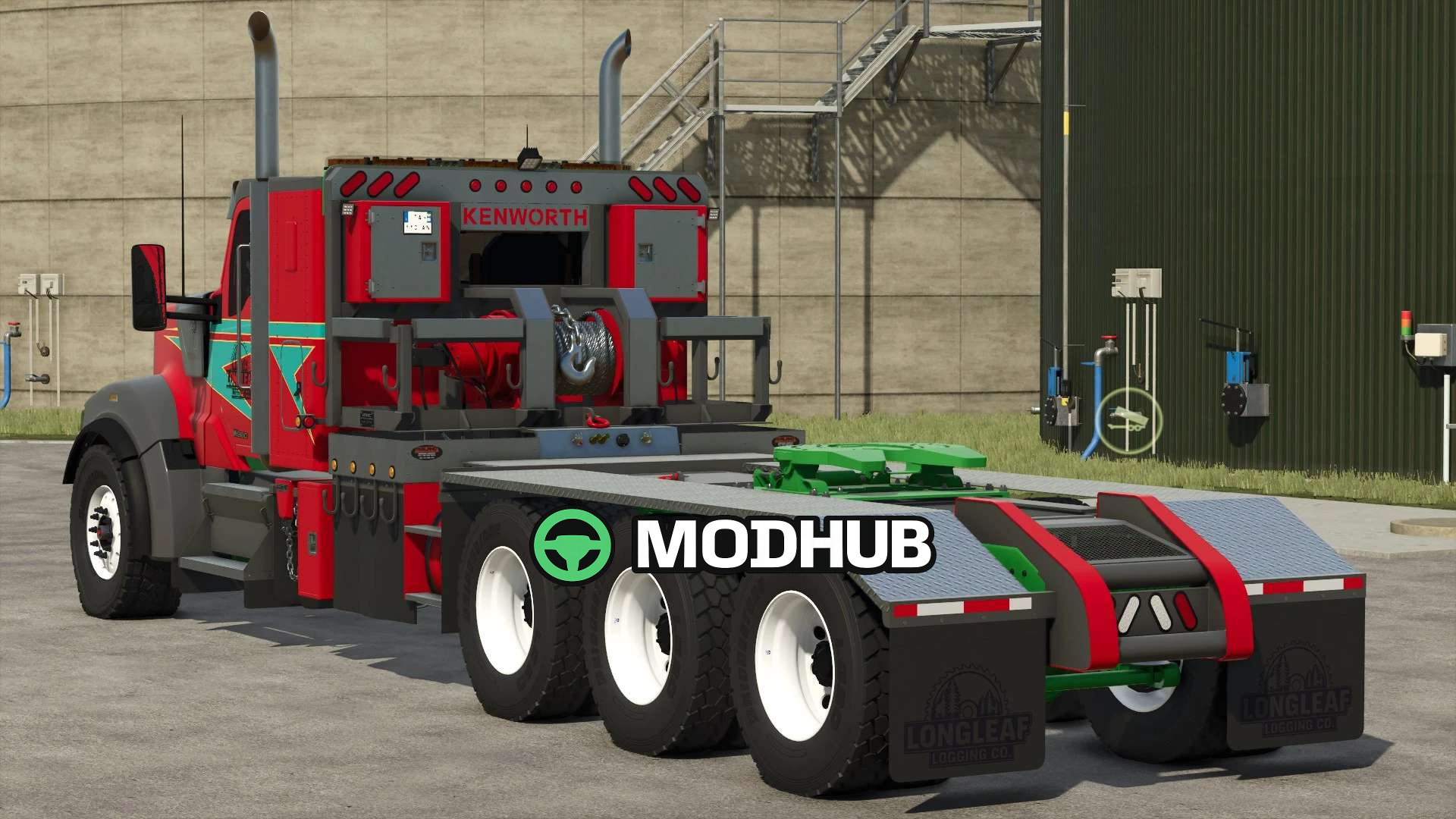 Мод на Автомобілі Kenworth W990 для Фермер Симулятор 25 - Скріншоти