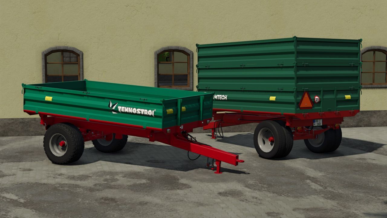 Ефективний Причіп Farmtech ETK 400 для Вашого Господарства