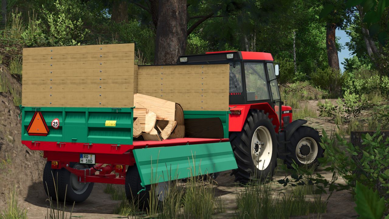 Ефективний Причіп Farmtech ETK 400 для Вашого Господарства