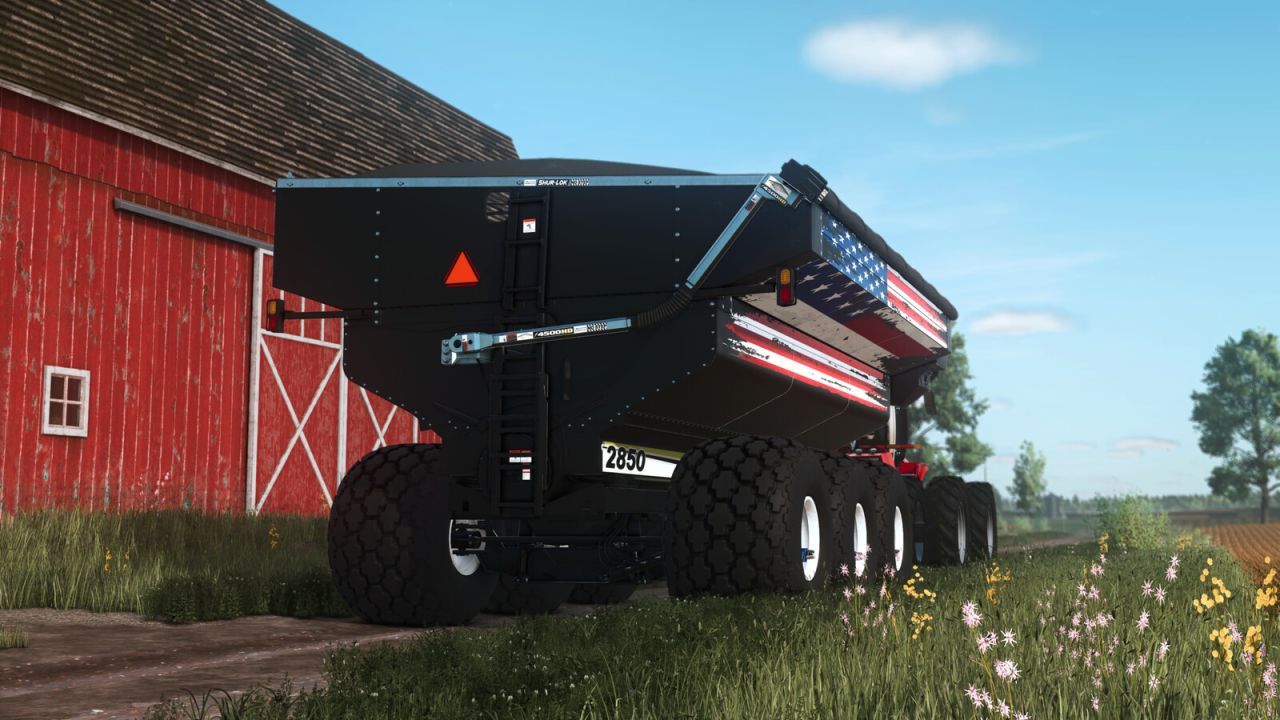 Ефективний Мод Balzer Field Floater 7 Grain Cart для Farming Simulator 25