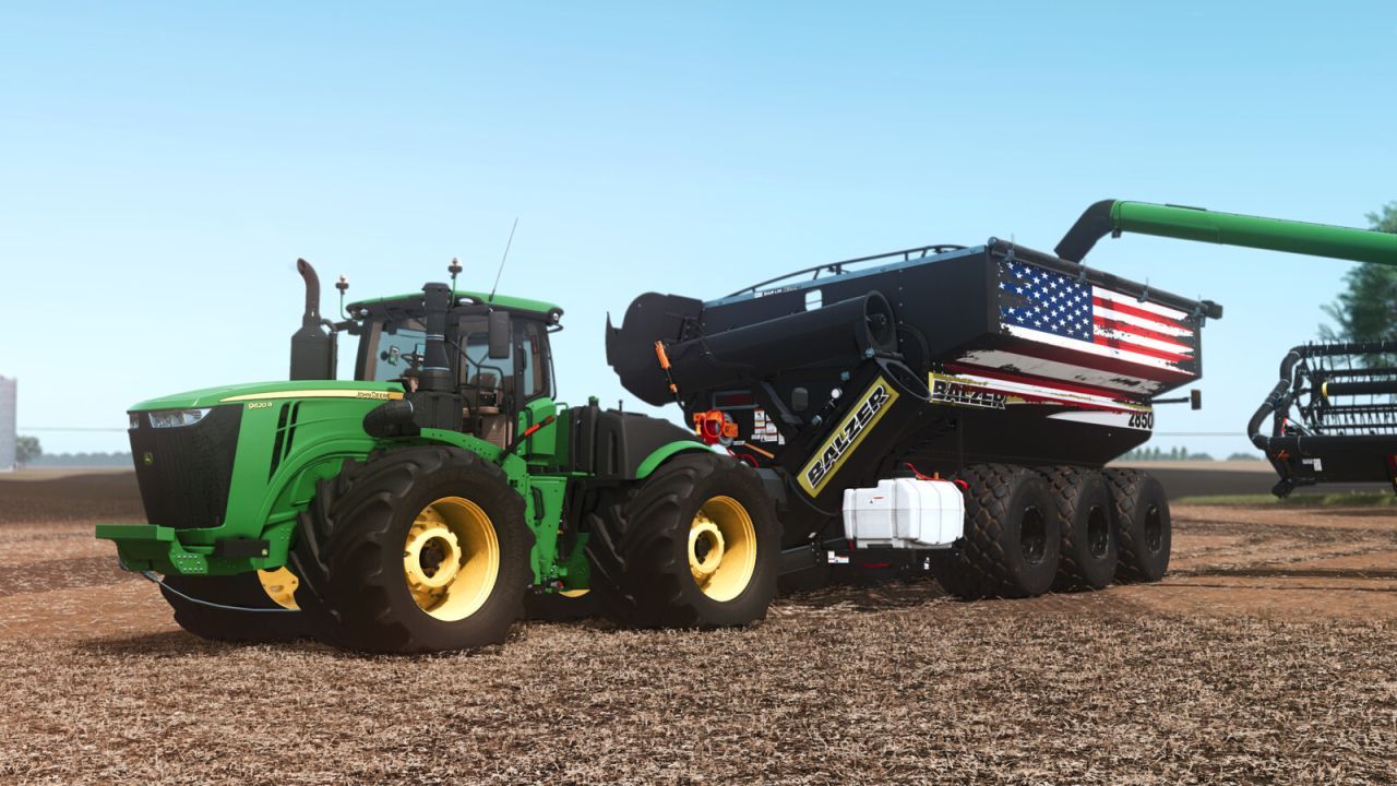 Ефективний Мод Balzer Field Floater 7 Grain Cart для Farming Simulator 25