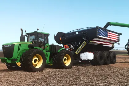 Ефективний Мод Balzer Field Floater 7 Grain Cart для Farming Simulator 25 — 5