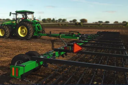 Ефективний Мод Hillco HC1010 Harrow Cart для Farming Simulator 25 — 3