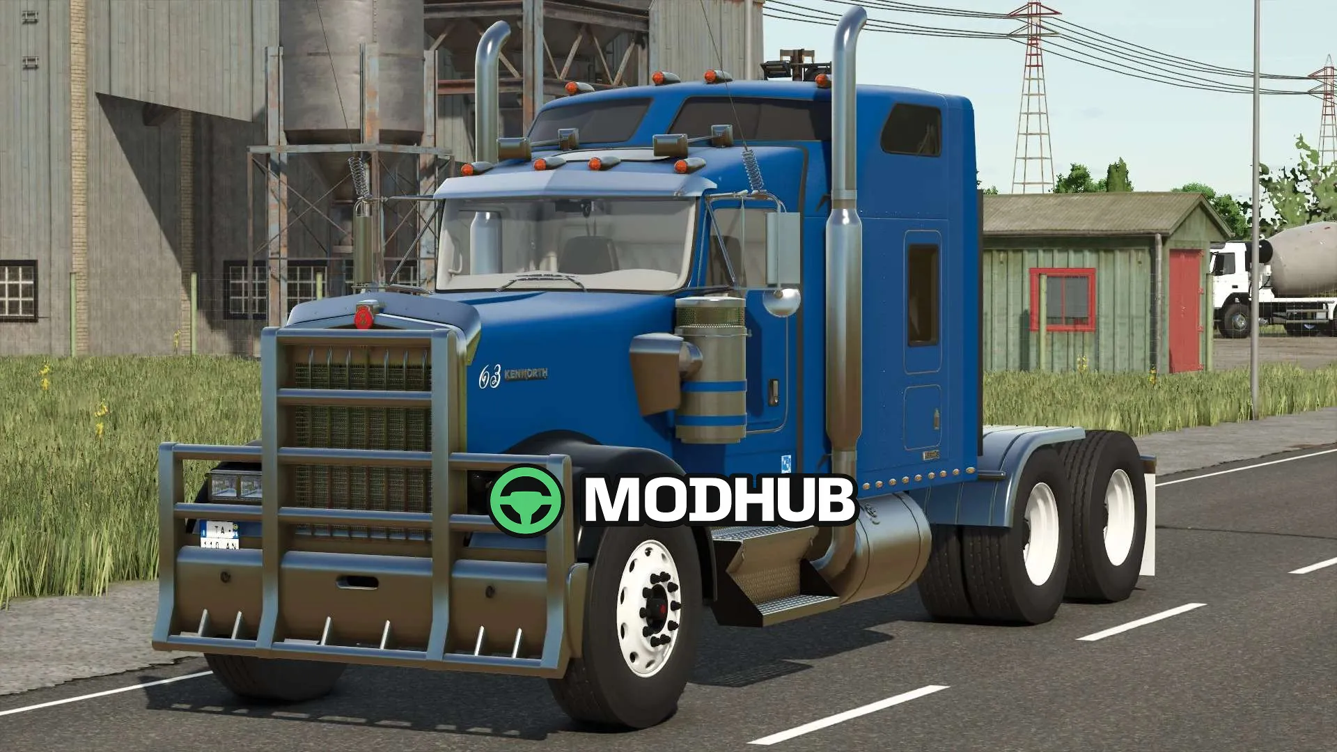 Мод на Автомобілі Kenworth W900L v1.0.0.0 для Фермер Симулятор 25