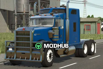 Мод на Автомобілі Kenworth W900L v1.0.0.0 для Фермер Симулятор 25