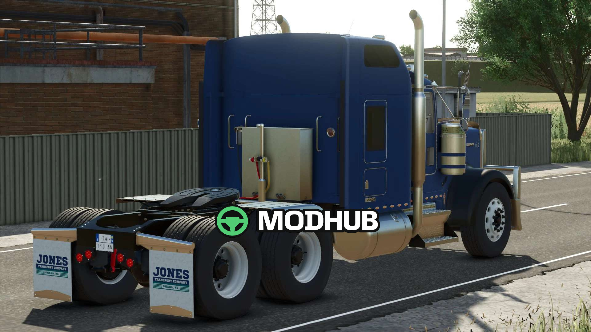 Мод на Автомобілі Kenworth W900L v1.0.0.0 для Фермер Симулятор 25