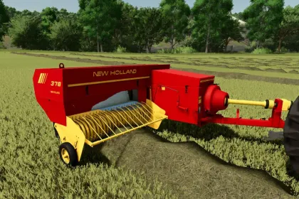 Efektywny Prasa New Holland Hayliner 378 do Farming Simulator 25