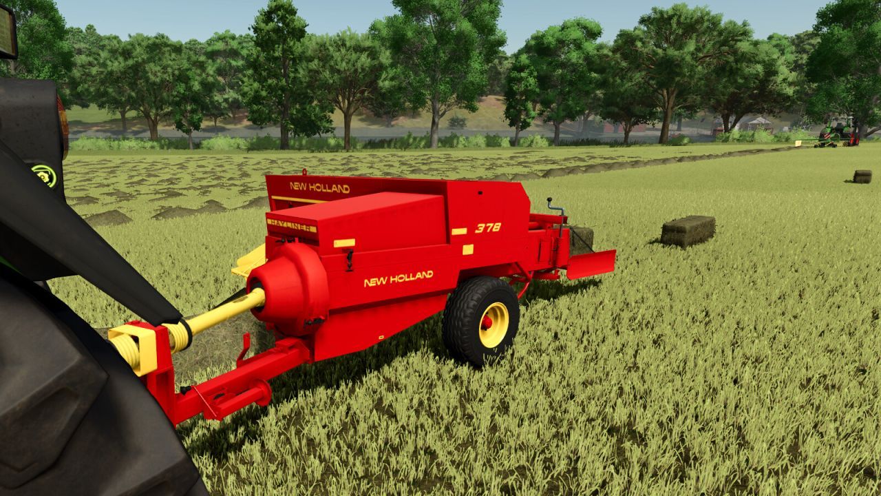 Ефективний Прес New Holland Hayliner 378 для Farming Simulator 25