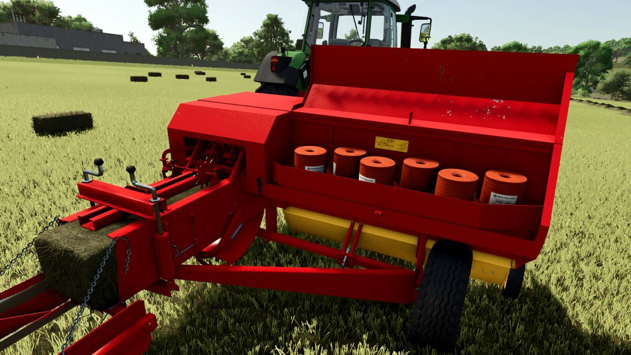 Ефективний Прес New Holland Hayliner 378 для Farming Simulator 25