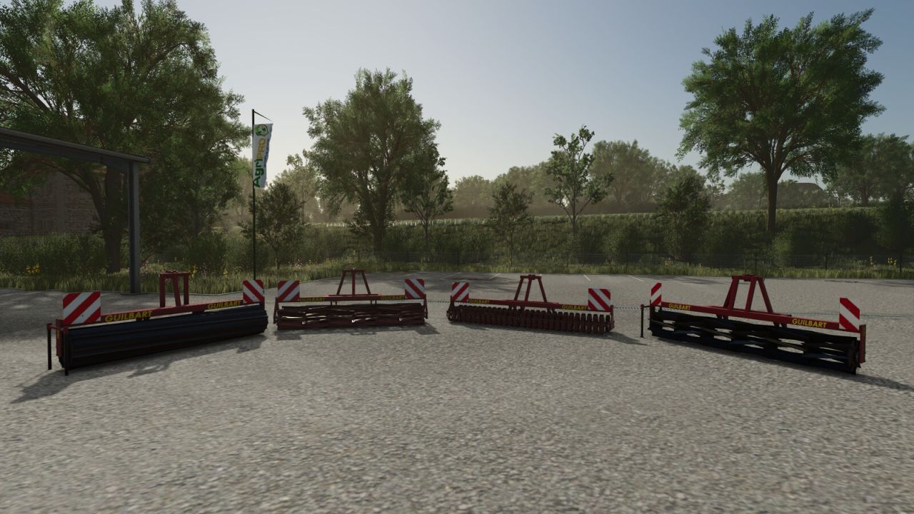 Ефективний Мод Guilbart Roller Pack для Farming Simulator 25