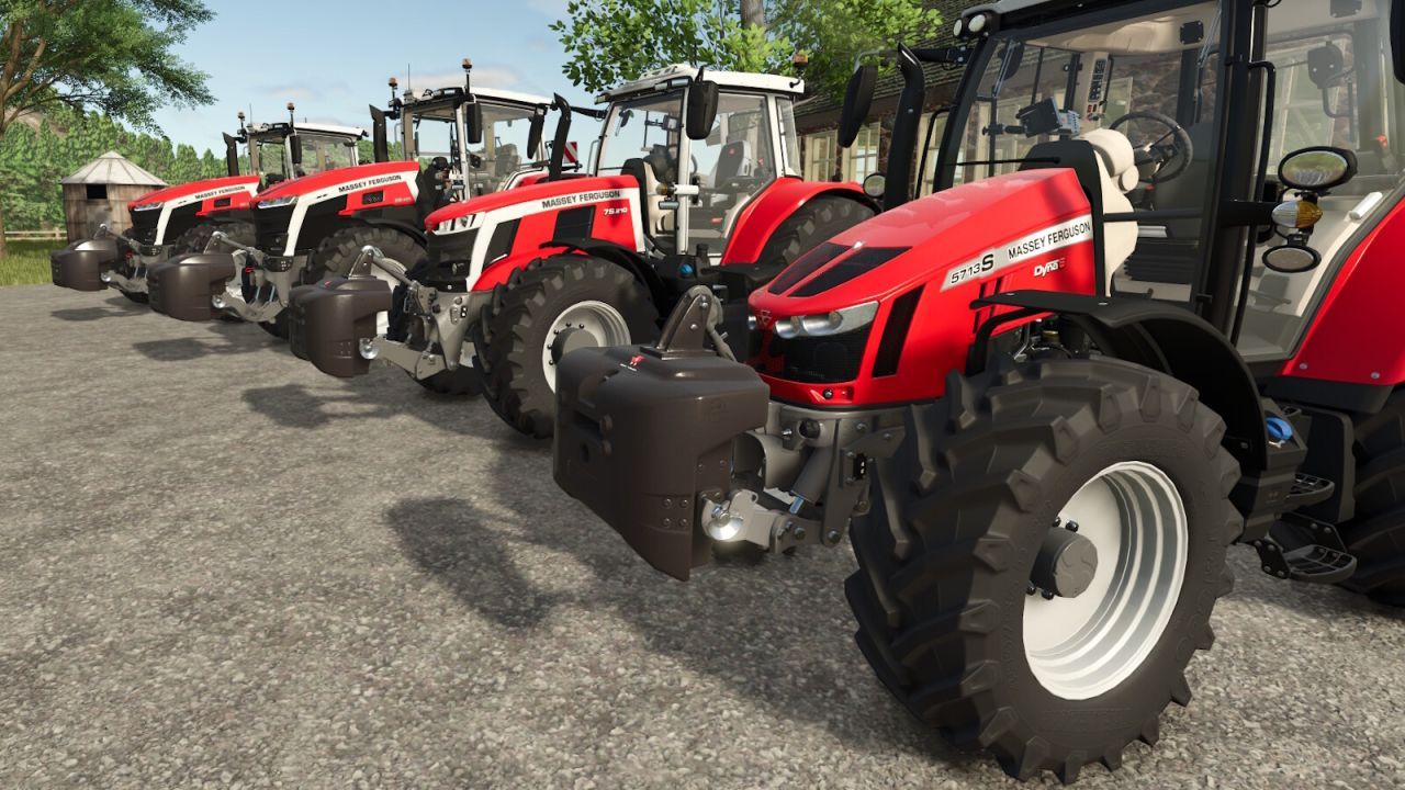 Ефективний Мод Front Weight Pack для Farming Simulator 25