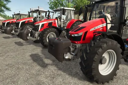 Effektives Frontgewicht Pack für Farming Simulator 25 — 3