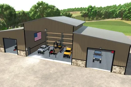Efektywny Mod BigBarn do Przechowywania Sprzętu w Farming Simulator 25