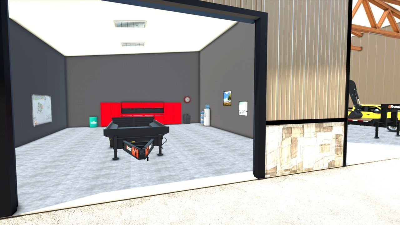 Ефективний Мод BigBarn для Зберігання Техніки у Farming Simulator 25