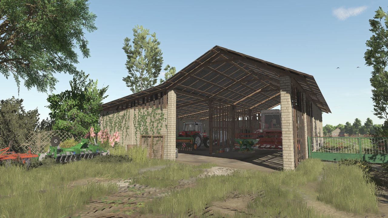 Ефективний Сховище Big Shelter для Farming Simulator 25