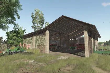 Efektywne Magazyn Big Shelter dla Farming Simulator 25
