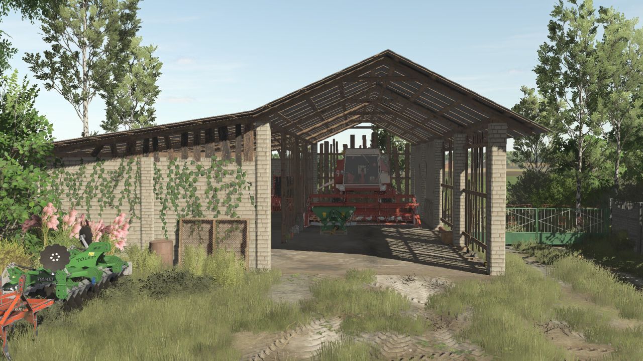Ефективний Сховище Big Shelter для Farming Simulator 25