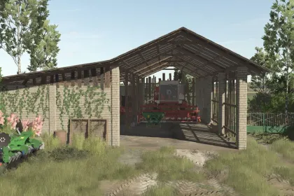 Efficient Big Shelter Storage for Farming Simulator 25 — 2
