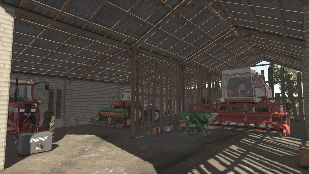 Ефективний Сховище Big Shelter для Farming Simulator 25