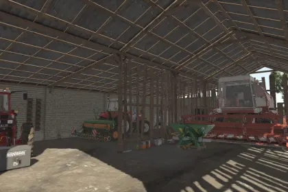 Efficient Big Shelter Storage for Farming Simulator 25 — 3