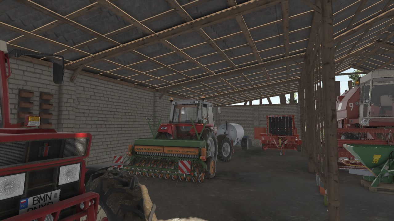 Ефективний Сховище Big Shelter для Farming Simulator 25