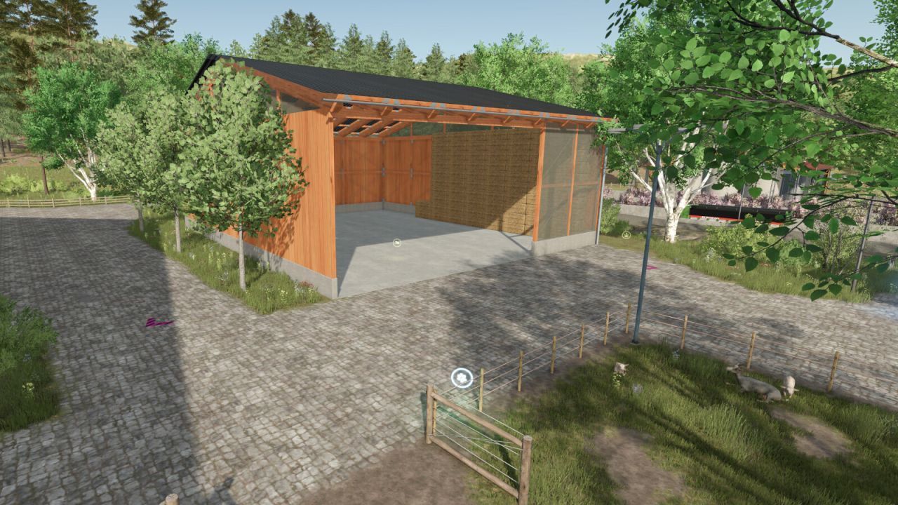 Ефективний Мод Bale Shed Pack для Farming Simulator 25