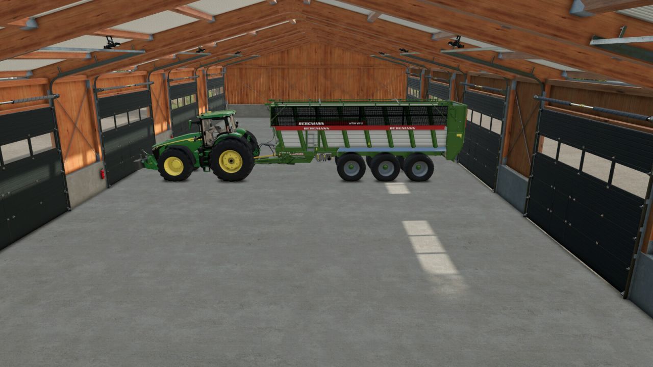 Ефективний Мод на Drivethrough Halls Pack для Farming Simulator 25