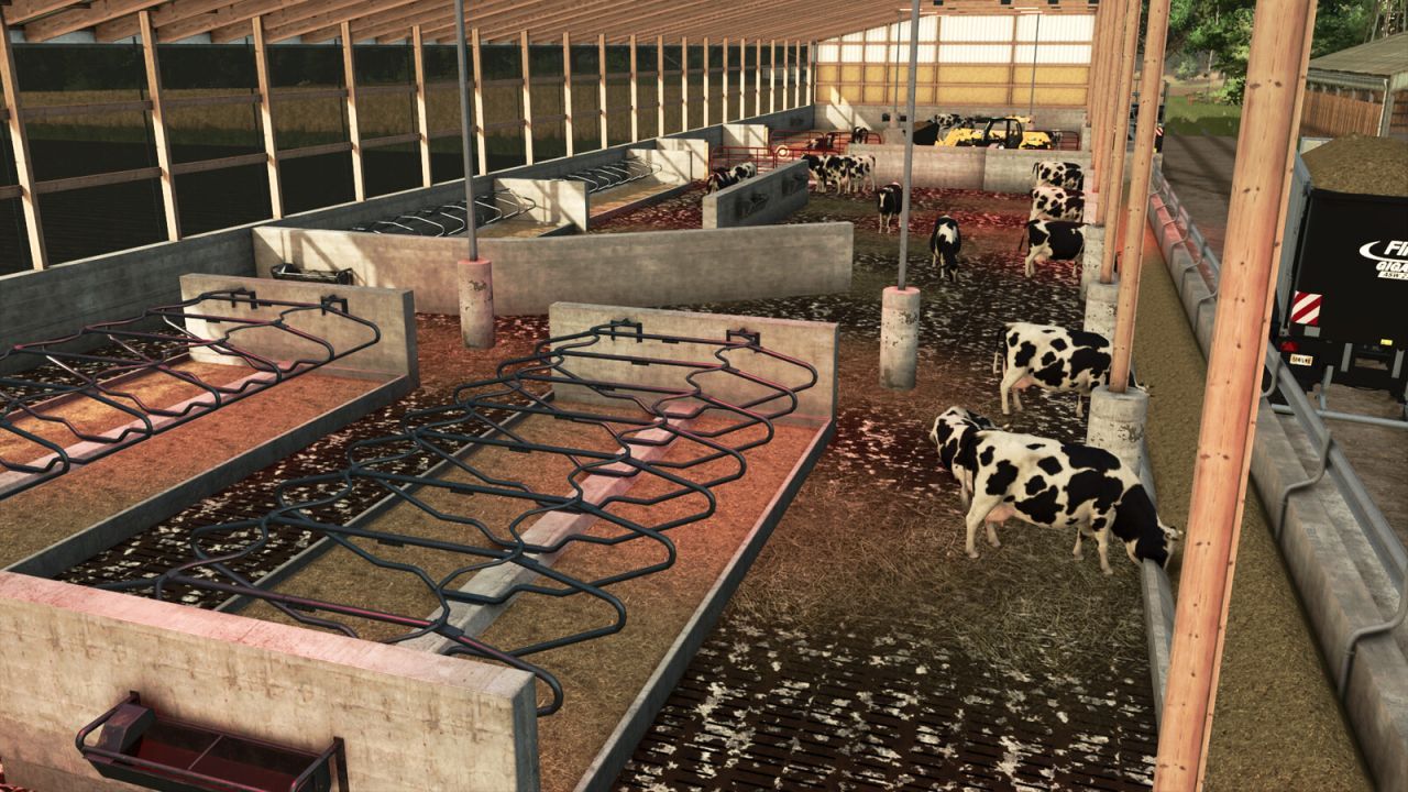 Ефективна Теплиця Monoslope Barn для Farming Simulator 25