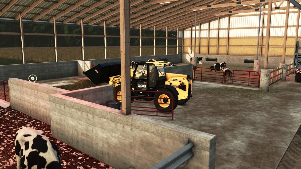 Ефективна Теплиця Monoslope Barn для Farming Simulator 25