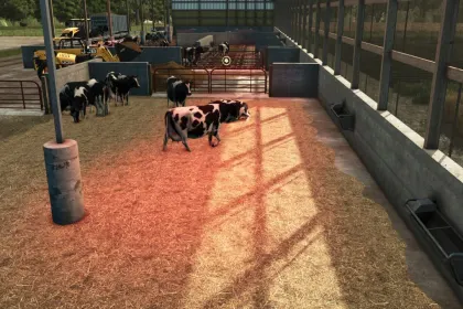 Efficient Monoslope Barn Greenhouse for Farming Simulator 25 — 3