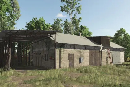 Nowy Mod Brick Garage dla Farming Simulator 25 – Idealny Garaż dla Twoich Maszyn