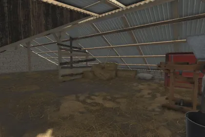 Neuer Mod Brick Garage für Farming Simulator 25 – Perfekte Garage für Ihre Maschinen — 3