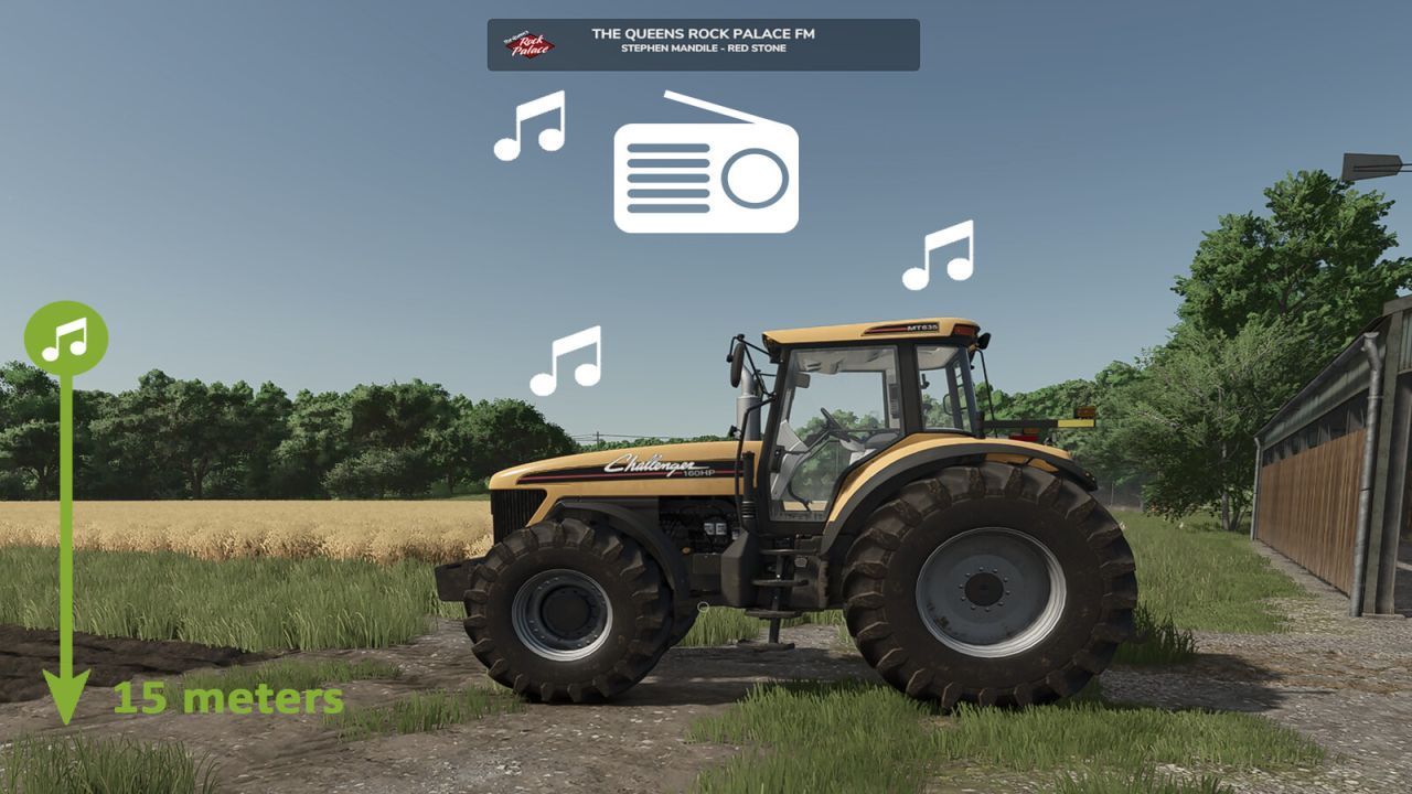 Новий Мод Radio Enhancements для Farming Simulator 25 - Підвищте Ваш Досвід!