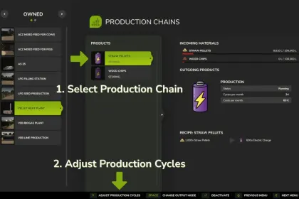 Efektywny Mod na Ustawienia Punktów Produkcyjnych dla Farming Simulator 25
