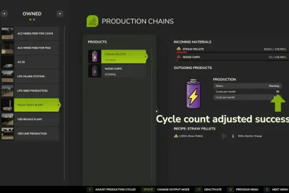 Effektives Mod zur Einstellung von Produktionspunkten für Farming Simulator 25 — 3