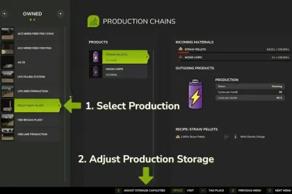Effektives Mod zur Einstellung von Produktionspunkten für Farming Simulator 25 — 4