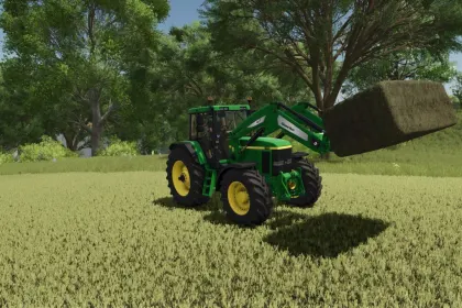 Ефективний Трактор John Deere Series 7010 для Farming Simulator 25 — 3