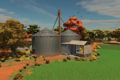 Effektiver Grain Silo BR für Farming Simulator 25 — 2