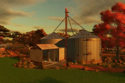 Effektiver Grain Silo BR für Farming Simulator 25 — 4