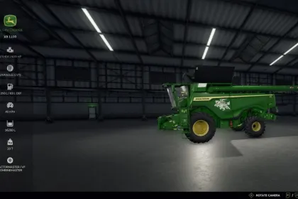 Потужний Комбайн John Deere X9 1100 для Ефективного Збирання Урожаю