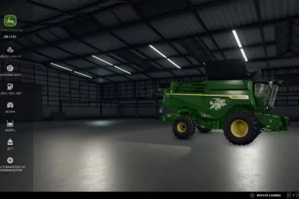 Leistungsstarker Mähdrescher John Deere X9 1100 für effiziente Ernteernte — 3