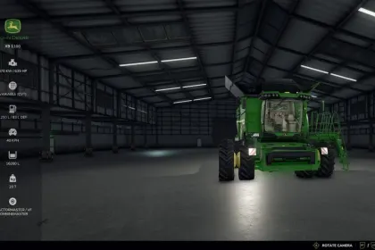 Leistungsstarker Mähdrescher John Deere X9 1100 für effiziente Ernteernte — 5