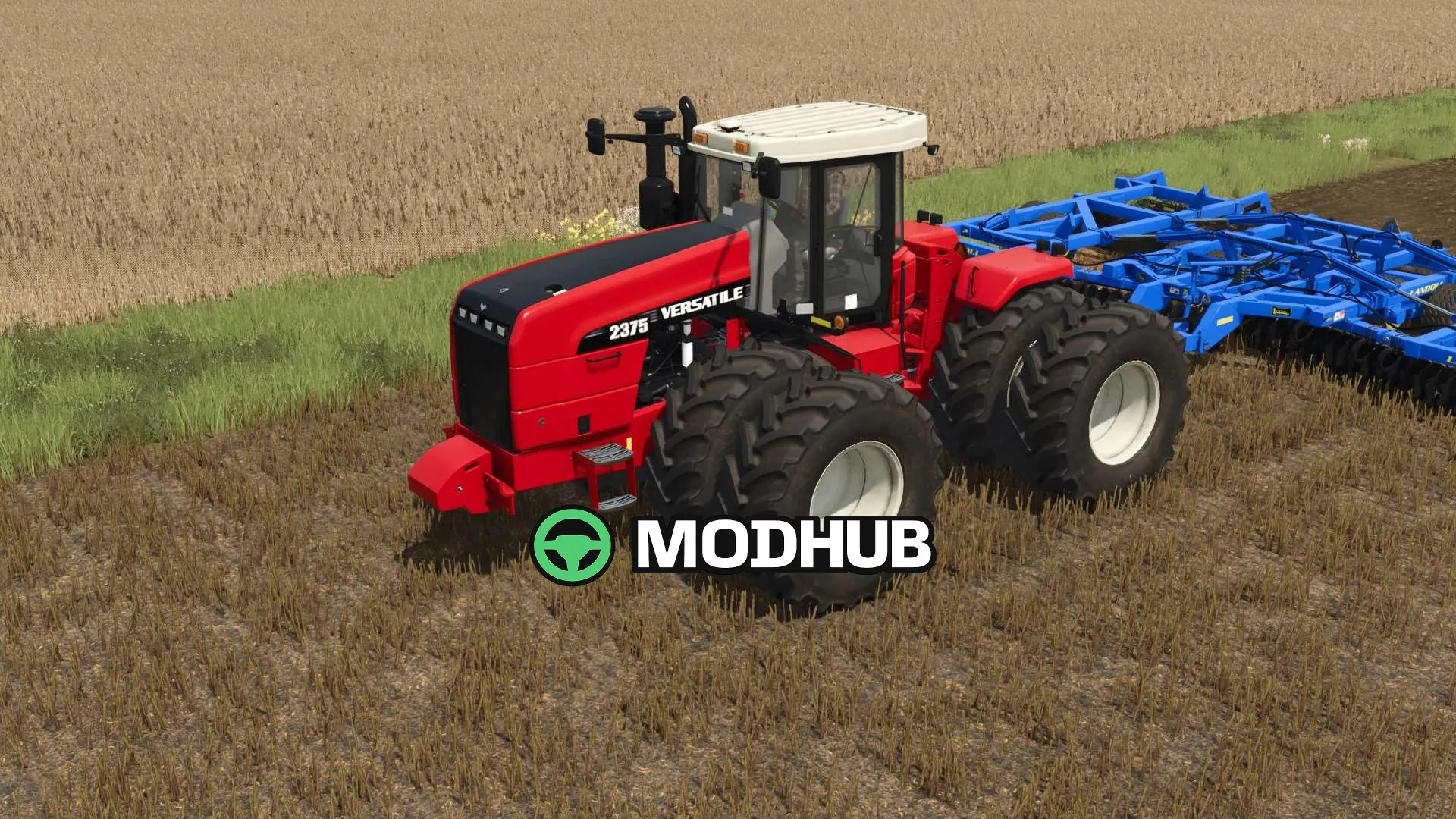 Мод на Трактори Versatile New Holland 4WD v1.0.0.0 для Фермер Симулятор 25