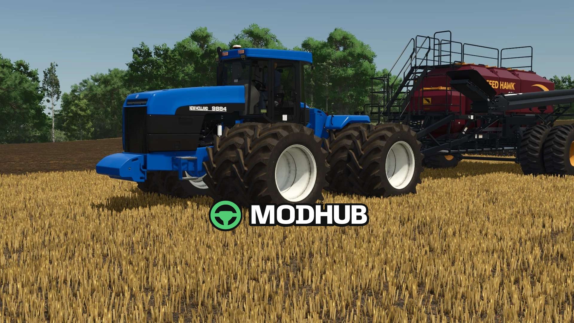 Мод на Трактори Versatile New Holland 4WD v1.0.0.0 для Фермер Симулятор 25