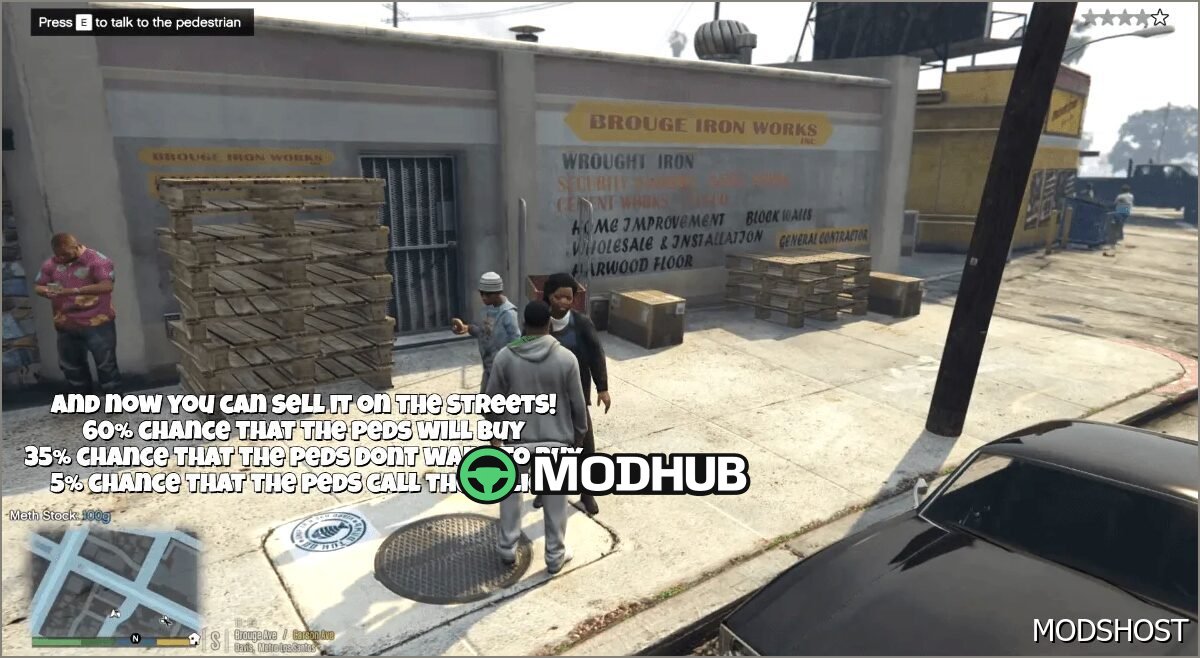 Сценарний мод "Вуличний дилер" - захоплюючий та динамічний