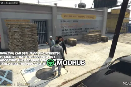 Straßenhändler Skript Mod - Spannendes und Dynamisches Erlebnis