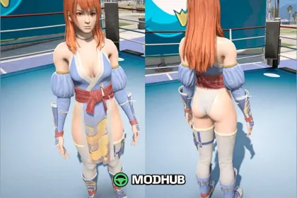 Kasumi (NG2 / DOA) ADD on PED GTA 5 Player Mod – Oszałamiający i szczegółowy