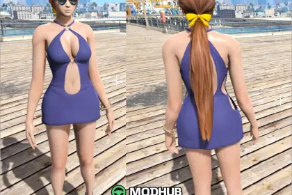 Kasumi (NG2 / DOA) ADD on PED GTA 5 Player Mod – Oszałamiający i szczegółowy