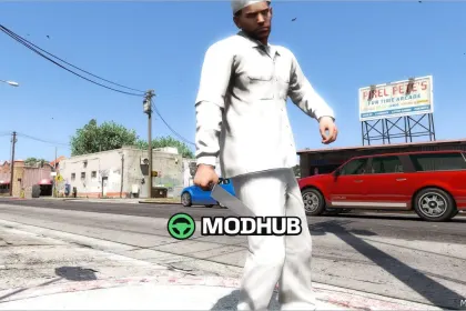 Küchenmesser: Beeindruckendes GTA V Waffenmod