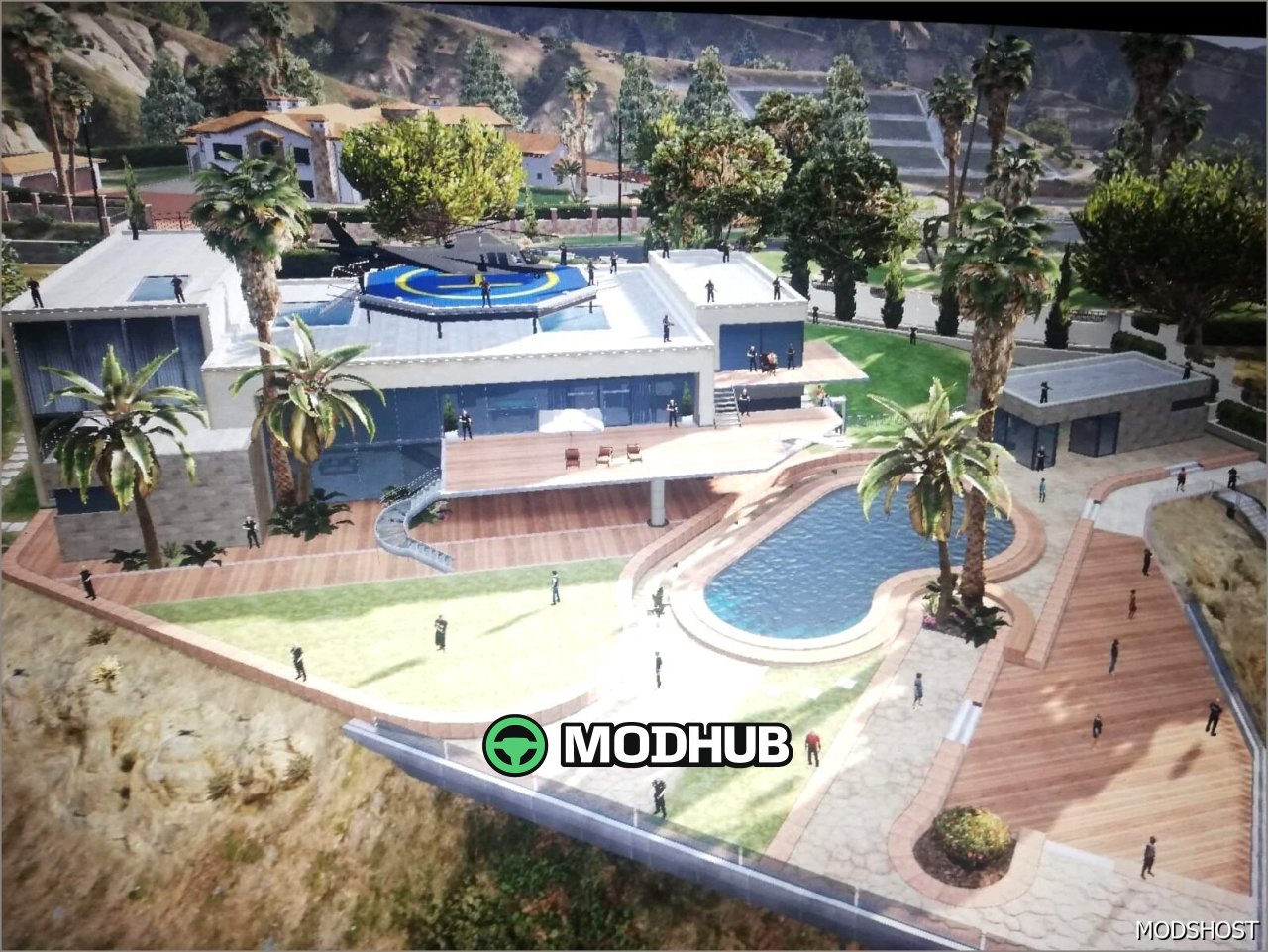 Вражаюча карта підводної мафії - Kill Underwater Mafia Party-Menyoo